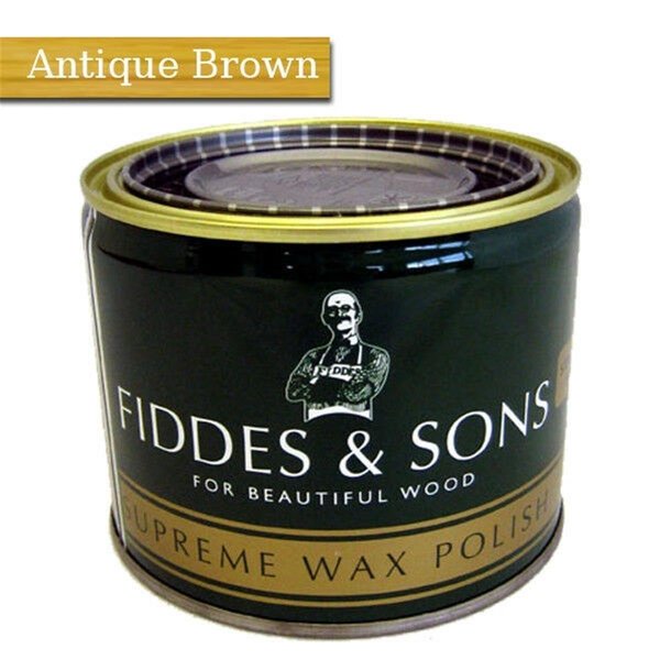 Fiddes & Sons Fiddes Supreme Wax Polish 400 MLAntique Brown FIDSUPAB
